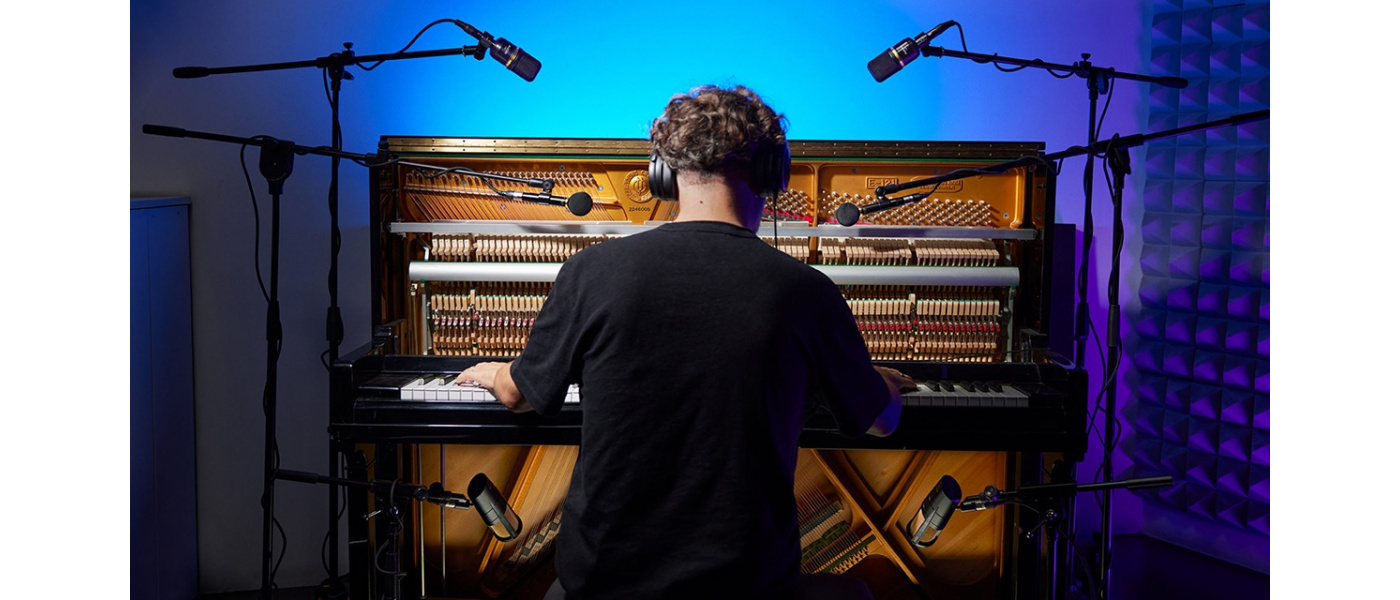 Andrea Manzoni and Giorgio Ferrero craft a unique self-portrait with AUDIX microphones