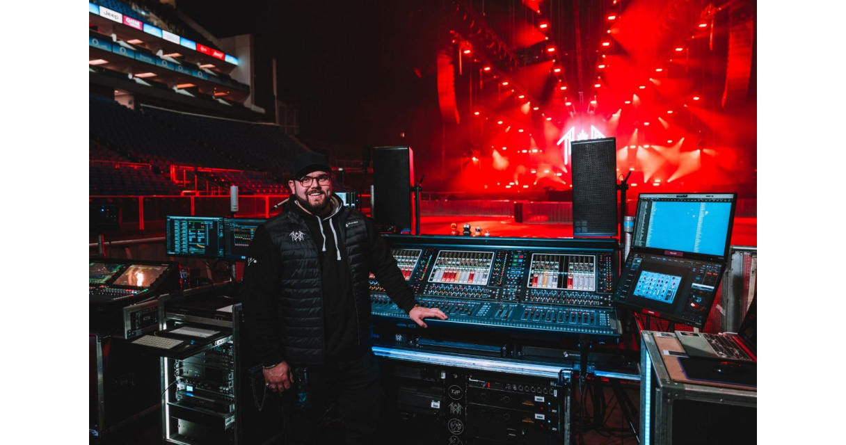 Thom Pike Mixes the Melodic Metal of Sleep Token with AUDIX Mics