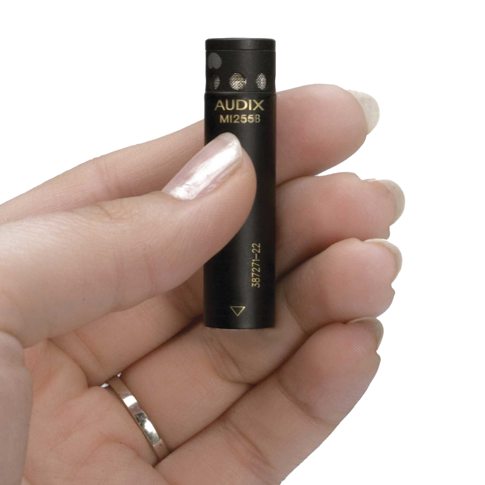 High Output Mini-Condenser Microphone for Distance Miking