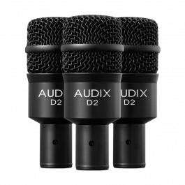 3-piece Drum Microphone Package - AX D2TRIO | Audix US