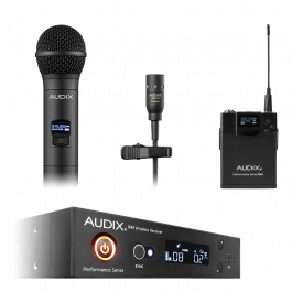 R41 RX, H60/OM2 Handheld, B60 Bodypack TX + ADX10 Lav - AX