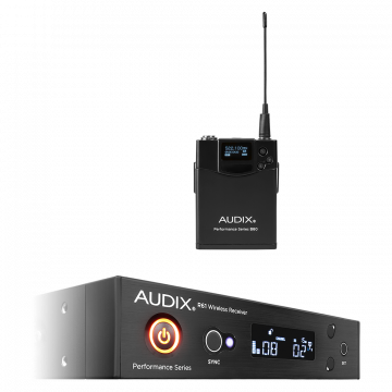 AUDIX R61 True RX with B60 Bodypack TX AX AP61BP