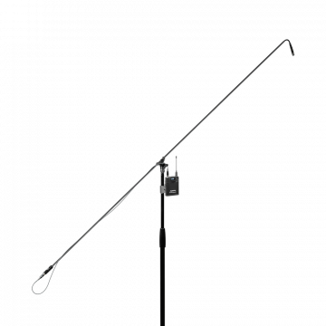 Wireless Condenser Microphone with 84'' carbon fiber boom