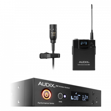 AUDIX R41 RX, B60 Bodypack TX + ADX10 Lav AX AP41L10B