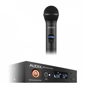 AUDIX R41 RX with H60/OM5 Handheld TX AX AP41OM5A