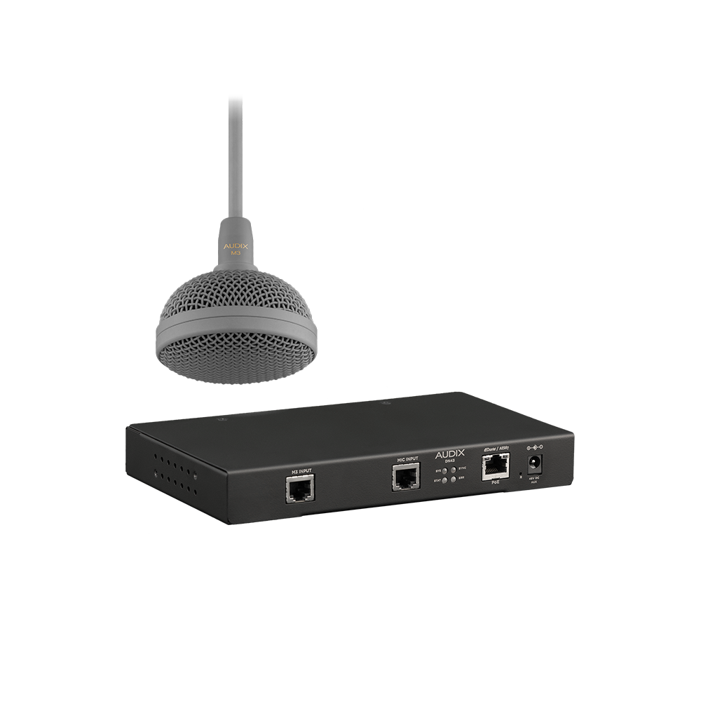Mic/Interface Kit for the Dante | AES67 Microphone System