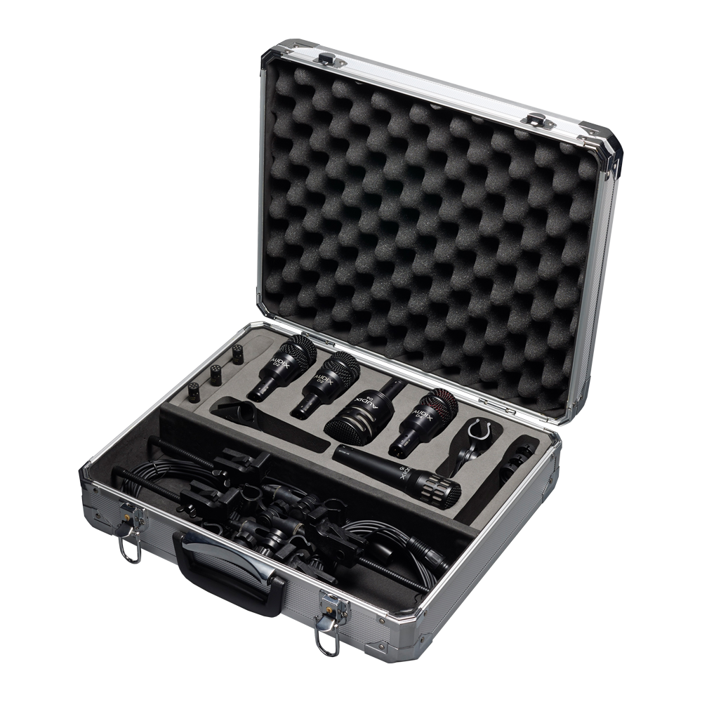 Professional 7-piece Drum Microphone Package - AX DP8 | Audix US