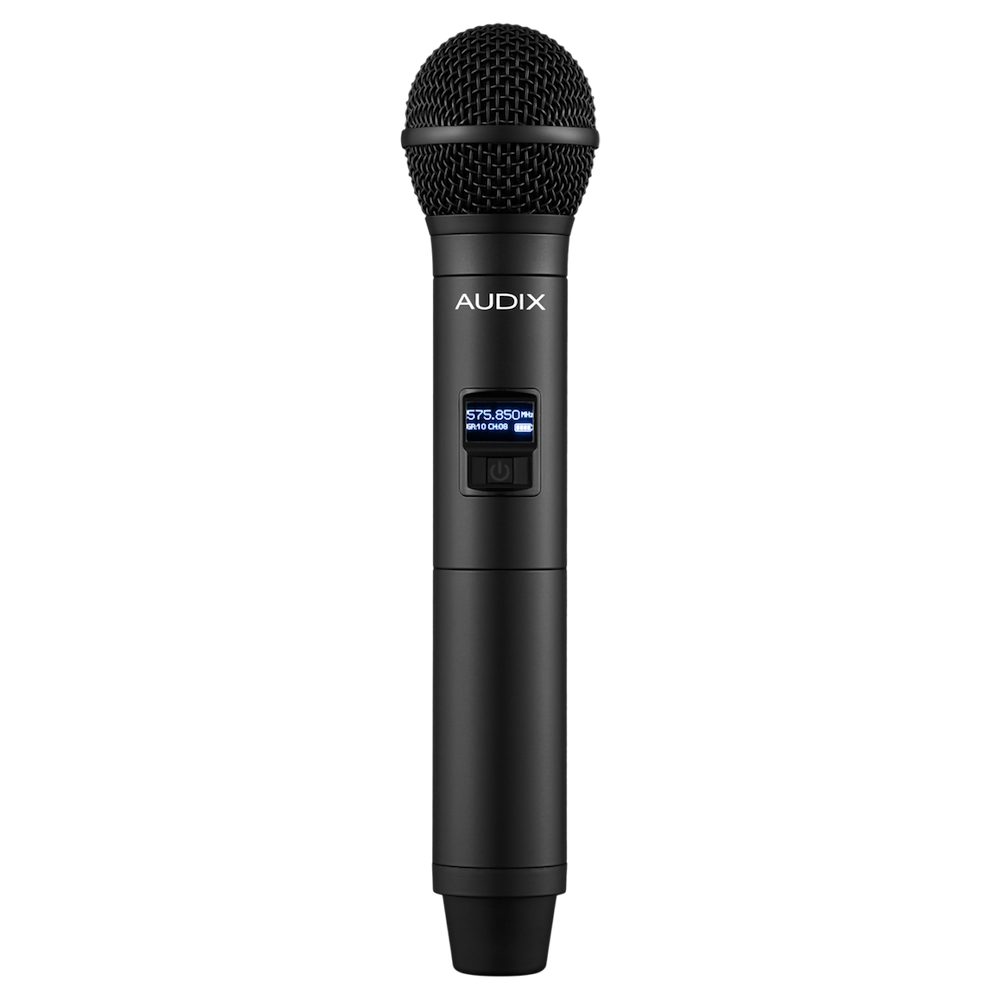 AUDIX R42 Two Channel RX with Two H60/OM2 Handheld TXs AX AP42OM2A