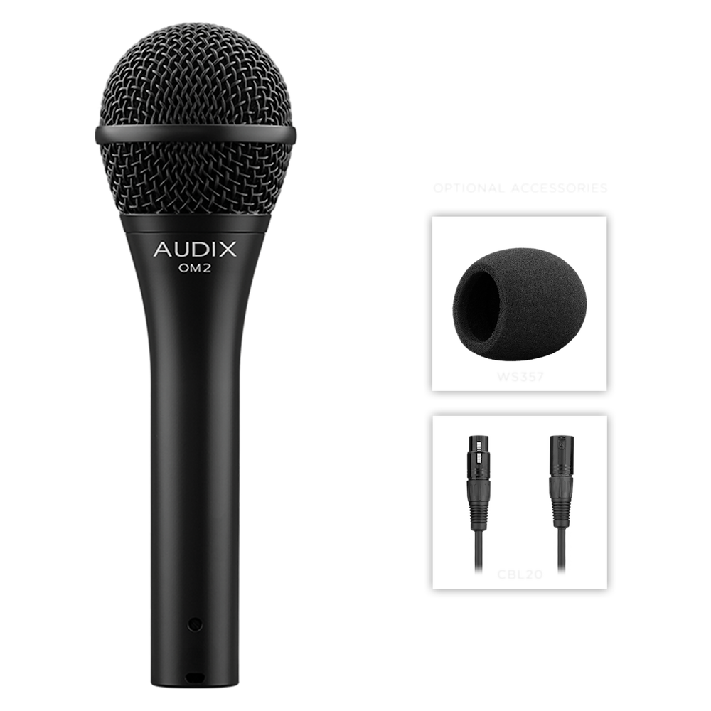 All-Purpose Professional Dynamic Vocal Microphone - AX OM2 | Audix US