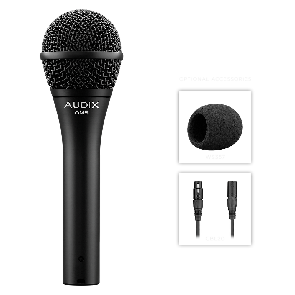 Professional Dynamic Vocal Microphone - AX OM5 | Audix US