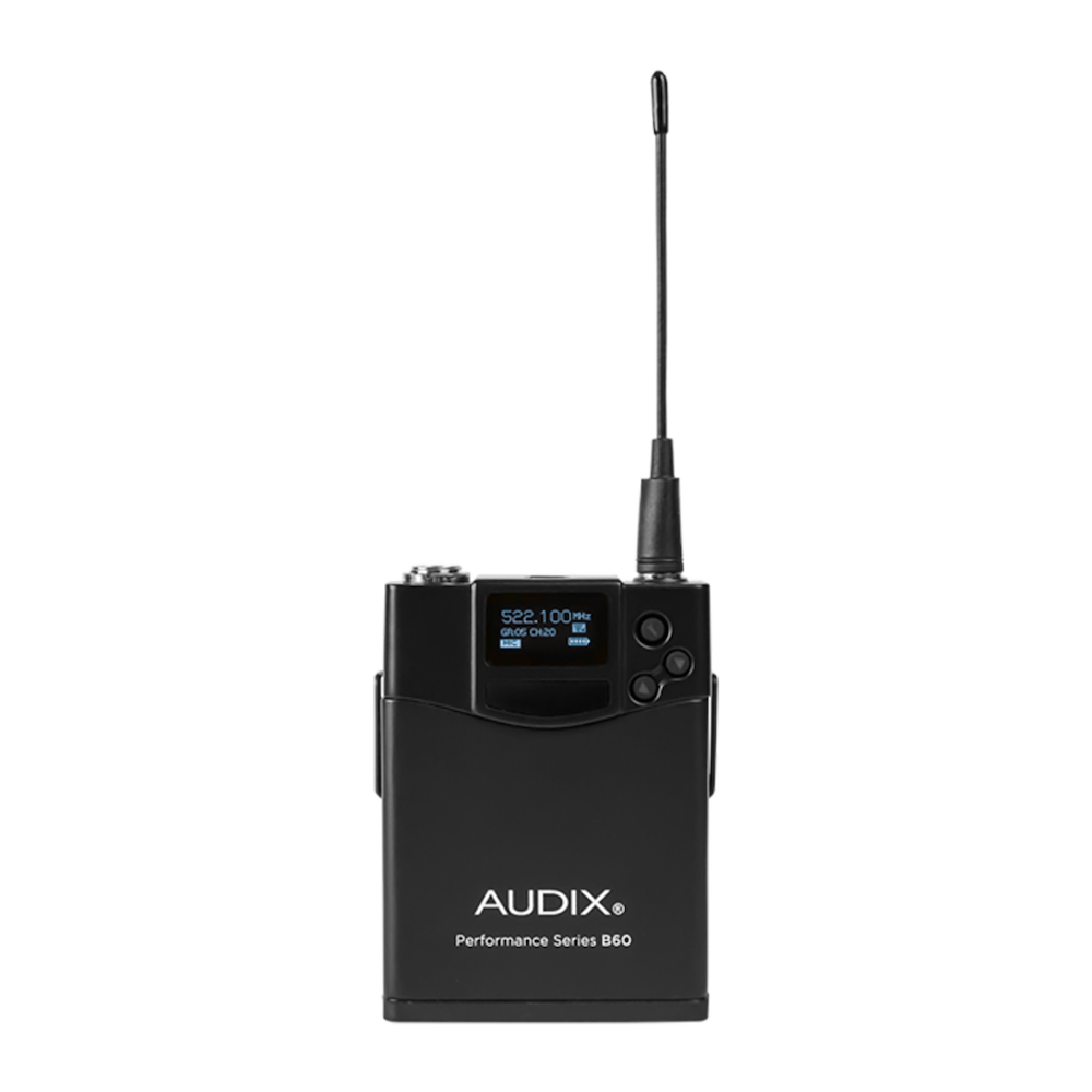 AUDIX R61 RX and B60 Bodypack TX with ADX10 Lav AX AP61L10