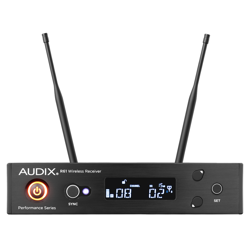 R61 RX with H60/OM5 Handheld TX - AX AP61OM5 | Audix US