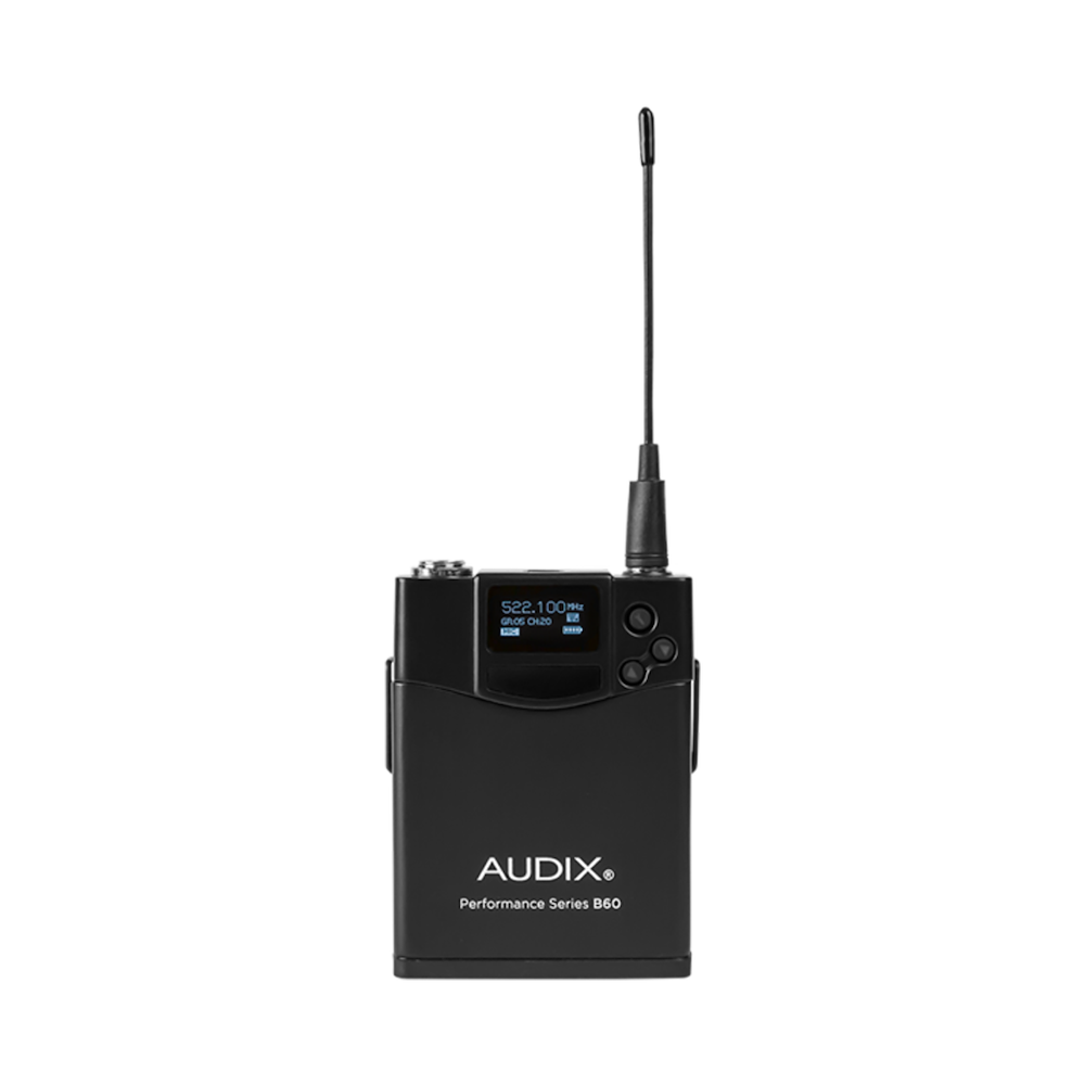 AUDIX Wireless Microphone Component – 64 MHz Bodypack Transmitter AX B60